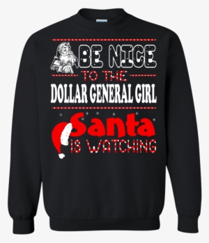 Christmas Ugly Sweater Be Nice To The Dollar General - Game Of Thrones Christmas Sweater