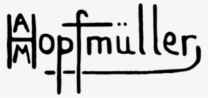 1920s Hopfmuller Signature - Cross