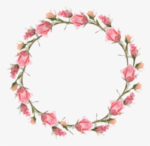 Art Frames, Art Clipart, Cake Logo, Clipboards, Emboss, - Круглая Рамка Из Цветов Пнг