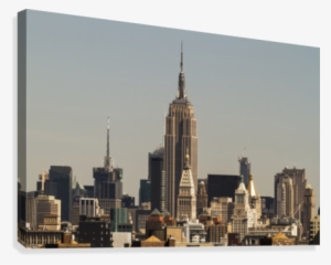 Empire State Building, As Seen From The Brooklyn Bridge, - Posterazzi Empire State Building As Seen