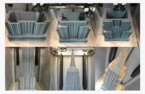 Builder Extreme 2000 3d Printed Empire State Building - Builder Extreme 2000