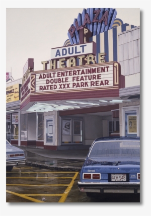 Plaza , 1978 Acrylic On Canvas 62 X 43 Inches
