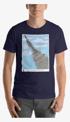 Tav The Duck At The Empire State Building T-shirt - Shirt