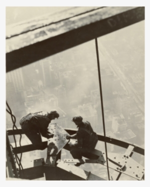 Lewis Hine Empire State Building Construction - Empire State Building, New York