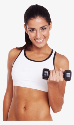 Banner Transparent Download Fitness Sports Portfolio - Girl Fitness Png