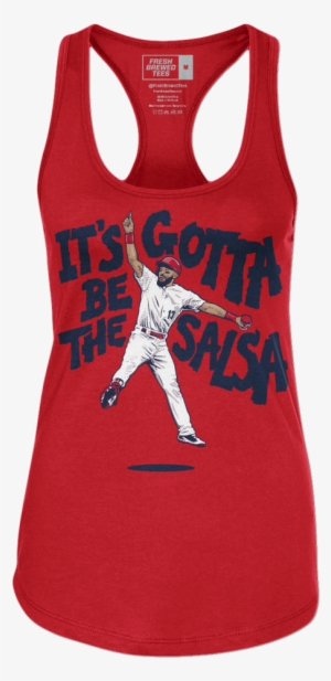 Matt Carpenter It's Gotta Be The Salsa Ladies Tank - Houston Rockets Women Jersey