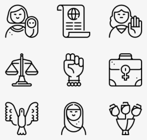 Women's Day - Couple Icon Transparent Background