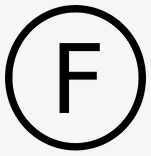 All These Are Wonderful Words - F In Circle Symbol