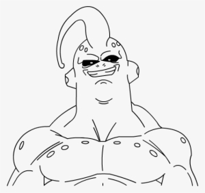 Majin Buu By Kondziol - Majin Boo Para Desenhar