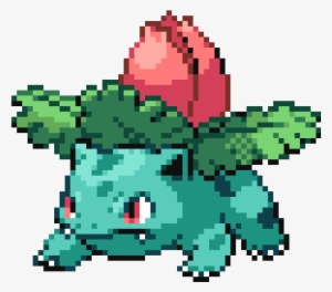 Ivysaur Sprite - Pokemon Pixel Art Ivysaur