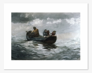 Winslow Homer, Crab Fishing, 1883, Fine Art Prints - Giclee Painting: Homer's Crab Fishing, 61x46in.