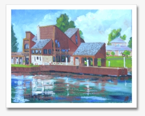 This Plein Air Painting By Bob Depicts "sissy Danforth - Painting