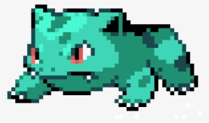 Ivysaur Without A Bulb - Pixel Art 16 Bit