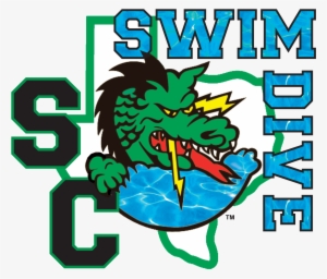 "refreshed" Logo For Southlake Carroll Swimming And - Southlake Carroll Swimming