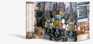 Judge Dredd & The Worlds Of 2000 Ad Gm Screen Judge - 2000 Ad