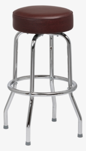 Royal Industries Classic Dinner Black Brown Bar Stool - Classic American Bar Stool