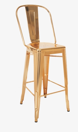 Transparent Gold Stool Png