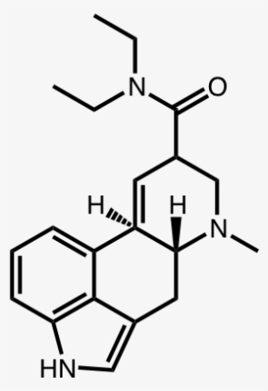 Molecular Structure Of Lysergic Acid Diethylamide - Lysergic Acid