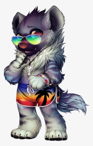 Hyena Beach - Furvilla Paintie For Hyena