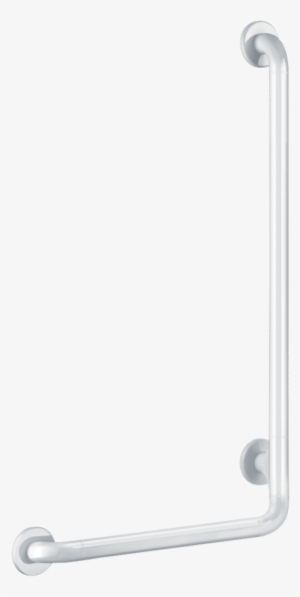 L-shaped Shower Grab Bar, Ø 32mm, H - Brass