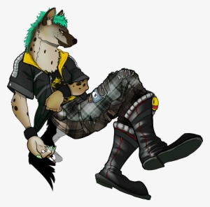 Hyena Girl - Cartoon