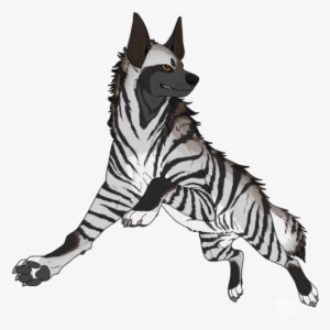 Envy The Striped Hyena By Snivy - Anime Hyena Drawing