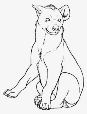 Spotted Hyena Grin By Silvercrossfox - Hyena Drawing