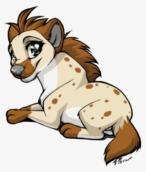 Drawn Hyena Cute - Hyena Cute Drawing