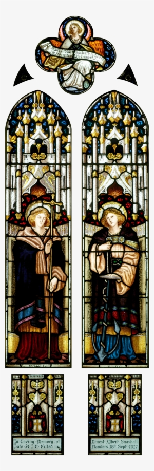 Faith And Hope - Stained Glass