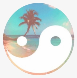 Beach, Summer, And Ying Yang Image - Yin Yang Summer