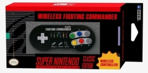Super Nintendo Classic Edition Wireless Controller - Snes Wireless Fighting Commander Controller