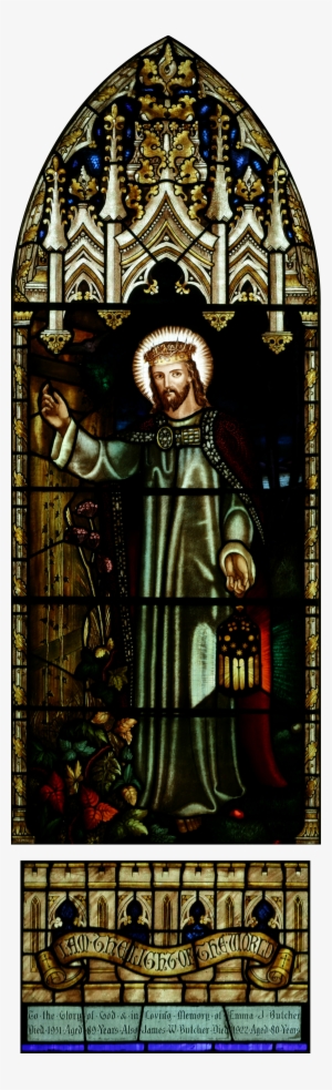 Stjohnsashfield Stainedglass Lightoftheworld - Stained Glass