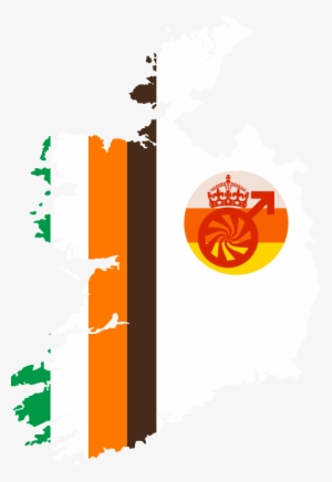 Flag Map Of Irish Mse - Keep Calm