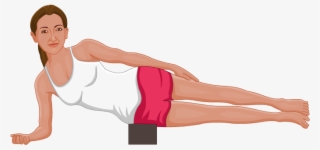 Side Plank Pose With A Block - Plank