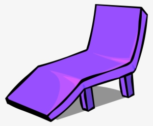 Purple Plastic Lawn Chair Sprite 001 - Lawn Chair Clip Art