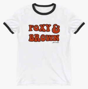 Adorned By Chi S "foxy & Brown" Unisex - Ringer T-shirt