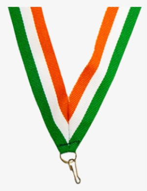 Irish Flag Woven Ribbon - Emblem