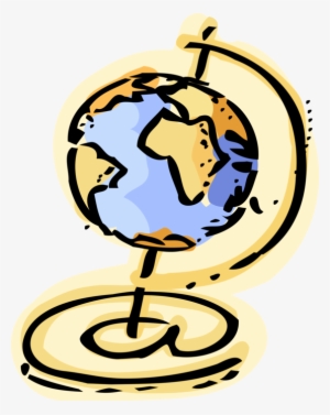 Vector Illustration Of Email Symbol And Three-dimensional,