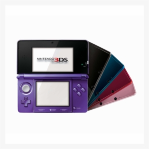 3 3ds Hardware Header - Nintendo 3ds - Midnight Purple