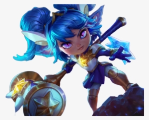 Starguardian Poppy Splashart Skin Png Image - Poppy League Of Legends Png