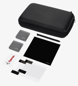 "basic" 7 In 1 Accessories Set For Nintendo New 3ds - Hama Kit New 3ds 8 In 1 Basic Black