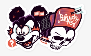 B Ekiem X Burn Sticker Pack Mm - Drawing