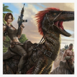 Survival Evolved Developers Want Playstation Early - Ark Survival Evolved Game Poster