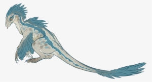 View Samegoogleiqdbsaucenao Raptor Feathered Dino , - Blue Jurassic World Art