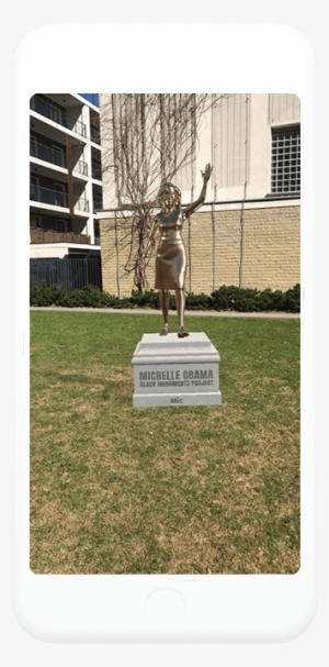 Discover - Statue