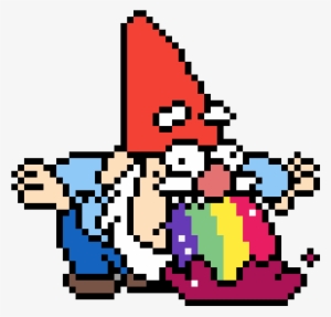 Gravity Falls Garden Gnomes - Gravity Falls Pixel Art