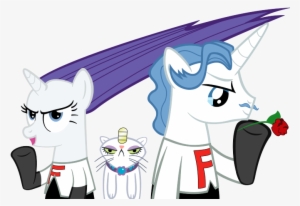 Lapis-lazily, Fancypants, Opalescence, Parody, Pokémon, - Mlp Pokemon Team Rocket