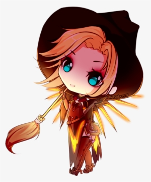 Witch By Kelsobunny On Deviantart - Overwatch Witch Mercy Cute