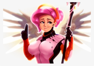 Absurd Res, Artist - Overwatch Mercy Fluttershy