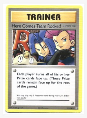 Here Comes Team Rocket Trainer Pokemon Card Xy Evolutions